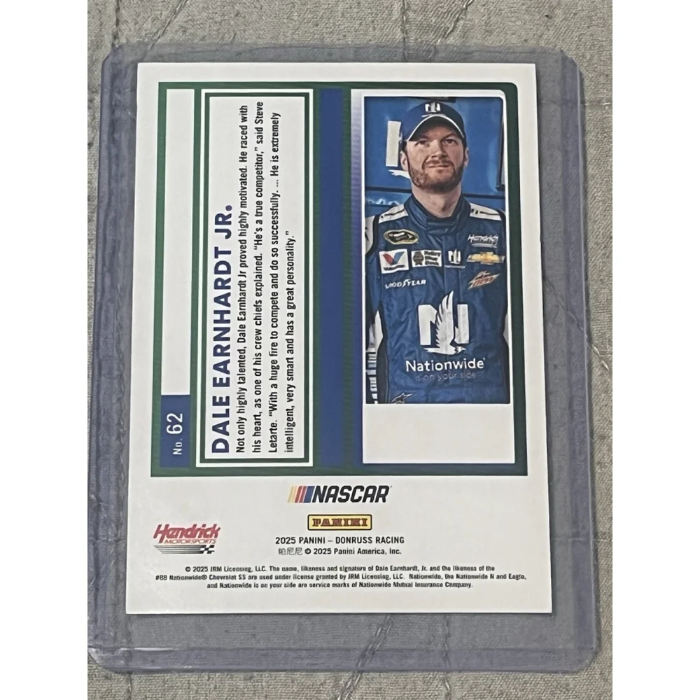 Dale Earnhardt Jr 2025 Panini Donruss NASCAR Racing Card
